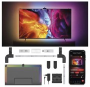 Bandă LED RGBIC pentru televizor GoSmart LED/24W/230V 75“