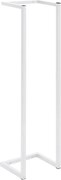 vidaXL Suport de prosoape, alb, 25x20x95 cm, oțel