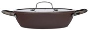 Valdinox Cratiță cu capac Stripes 28 cm, 3,2 l