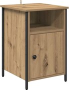vidaXL Dulap de noapte Stejar Artizanal 40 x 42 x 60 cm Lemn compozit