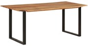 vidaXL Masă de bucătărie, 180 x 90 x 76 cm, lemn masiv de acacia