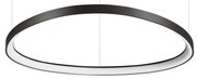 Lustra LED suspendata design circular Gemini sp d081 dali/push negru