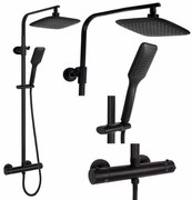 Baterie de dus Tom neagra