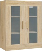vidaXL Dulap de perete suspendat, stejar sonoma, 69,5x34x90 cm