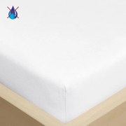 ŠKODÁK Cearşaf impermeabil JERSEY 90 x 200 cm