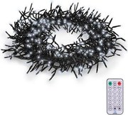Solight 1V11-W - ghirlandă luminoasă LED, 576 LED-uri, 8 funcții, 8 m, IP44, alb rece, telecomandă inclusă