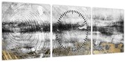 Tablou - Abstract (cu ceas) (90x30 cm)