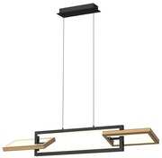 Lustră LED dimabilă pe cablu Wofi 7022-306 MATERA LED/30W/230V negru/maro