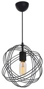 Lustra Elyora Negru 30x75 cm