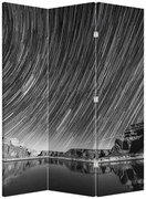 Paravan - Albnegru - cerul și stele- (126x170 cm)