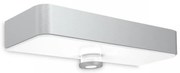 Aplică LED solară cu senzor Steinel 052652 XSolar LED/1,5W 2x2000mAh IP44 argintiu