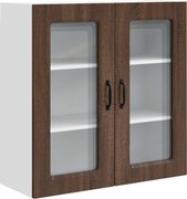 vidaXL Dulap de bucătărie Kalmar Stejar închis 80 x 31 x 80 cm