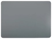 Suport farfurie din imitație de piele ZicZac Togo, 33 x 45 cm, gri