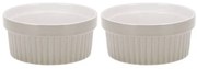 Set 2 vase ramekin, Alb, 260 ml, EH Excellent Houseware