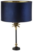 Veioza, Lampa de masa eleganta Palm bleumarin