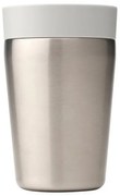 Cana thermos Brabantia Make&Take 1008492, 200 ml, Fara varsare, Fara BPA, Argintiu/Gri
