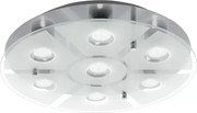 Eglo 75343 - Plafonieră LED dimabilă CABO-SD, 7xGU10/5W/230V, Ø46 cm, crom mat