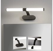 Brilagi - Lampă LED pentru oglindă de baie TUBEO, 6 W, 230 V, 40 cm, IP44, negru