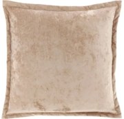 Perna decorativa catifea TATUM 45x45 cm, roz vechi