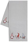 Napron de masă din bumbac 33x220 cm cu model de Crăciun Gnomes – Catherine Lansfield
