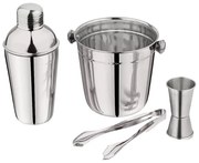 Set agitator cu frigider Kinghoff KH 1706, 4 piese, Pahar de masura, Ceste, Otel inoxidabil