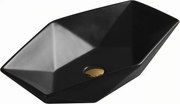 Mexen Elena lavoar de blat 63 x 41 cm, negru mat - 21476385