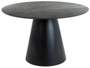 Masa Angel marmura gri/negru mat ø120 cm