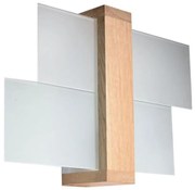 Aplică LED HERA 1xE27/7,5W/230V bej Brilagi