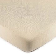 Cearşaf de pat 4Home jersey, bej, 160 x 200 cm