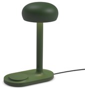 Lampă Emendo cu încărcător wireless QI, verde smarald - Eva Solo