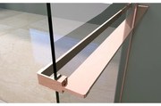 Rochelle Rose Gold Suport pentru prosop și săpun 80 cm