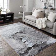 Covor Modern Living, Dormitor Dreptunghiular Cameleon 2323A Gri (Alege dimensiunea: 100 x 200)