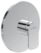 Baterie dus incastrata Villeroy&Boch O.novo crom lucios fara corp ingropat