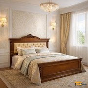 Pat Goldstone lemn masiv 180x200