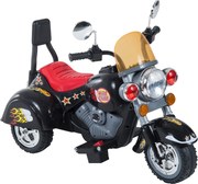 HOMCOM Motoretă Electrică pentru copii 3-6 ani cu 3 Roți, Sunete și Lumini, 92x53x67cm,Negru | Aosom Romania