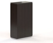 Dulap înalt Creator 83,2 x 44,5 x 150,7 cm, alb / wenge