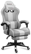 Fotoliu gaming Fusion 4.7 (alb + gri). 1087481