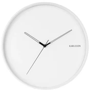 Ceas de perete de design Karlsson 5807WH, diametru 40 cm