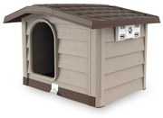 Doghouse Bungalow bej, 110 x 94 x 77 cm