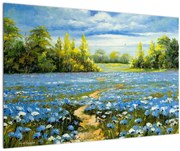 Tablou - Drum de câmp, pictură în ulei (90x60 cm)