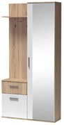 Hol Luxor (Stejar sonoma + alb). 1055380