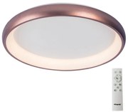 Plafonieră LED dimabilă ANTONIO LED/80W/230V maro Azzardo AZ5074 + telecomandă