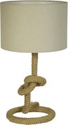 Searchlight EU78410 - Lampă de masă ROPE 1xE27/60W/230V