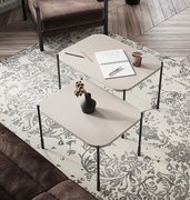 Măsuță de cafea dreptunghiulară Sonatia 70 - cașmir