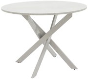 Masa Bucatarie/Dining Damark MDF Gri Diametru 100 Cm