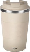Cana de cafea Zilan ZLN9921 termos, capacitate 510ml, interior din inox, pereti dublii, crem
