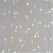 Ghirlandă LED de exterior, 240 LED, 8 funcții, 6,7 m, IP44, alb cald