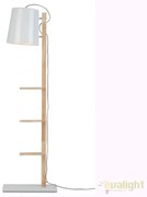 Lampadar chic cu rafturi pentru carti, CAMBRIDGE alb CAMBRIDGE/F/W