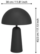 Lampă de masă ARANZOLA 1xE27/40W/230V Eglo 900134