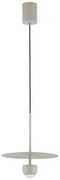 Pendul LED stil minimalist EDEM bej